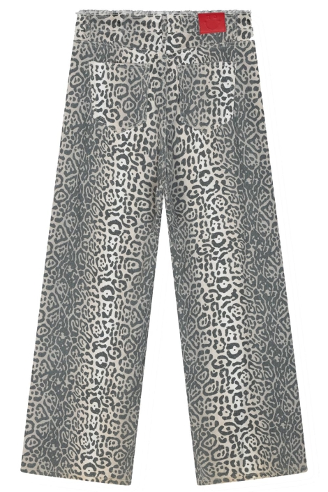 Refined Department ladies woven straight leopard